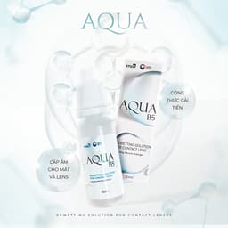 Thumbnail Nước nhỏ mắt lens Aqua B5 15ml cao cấp cho mắt nhạy cảm Angel Eyes phân phối độc quyền (Nước nhỏ mắt kính áp tròng) 2