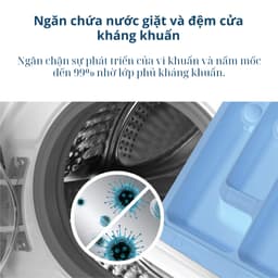 Thumbnail Máy giặt sấy Whirlpool SaniCare Inverter giặt 10.5 kg - sấy 7 kg WWEB10702FG - Bảo hành 2 năm 4