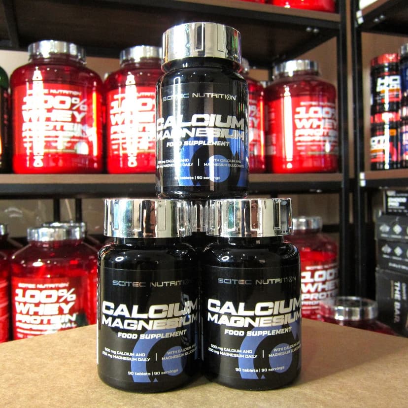 Ảnh Calcium – Magnesium Scitec Nutrition Lọ 90 Viên Thực Phẩm Hỗ Trợ Sức Khỏe Xương và Hệ Miễn Dịch 1