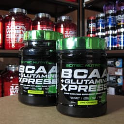Thumbnail BCAA | BCAA + GLUTAMINE XPRESS 600G LIME FLAVOUR | Phục Hồi, Chống Dị Hóa, Phát Triển Cơ Bắp | SCITEC NUTRITION 1