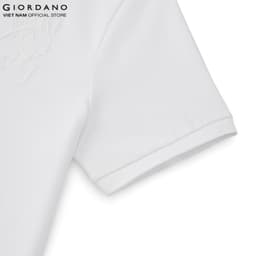 Thumbnail GIORDANO Áo Thun Nam Có Cổ Logo Sư Tử 3D Lion Polo 01014222 1