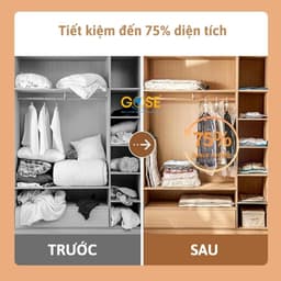 Thumbnail Bơm túi hút chân không quần áo, chăn màn siêu mạnh, động cơ bền bỉ tiện lợi thao tác dễ dàng 4