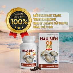 Thumbnail 2 Hộp Tinh Chất Hàu Biển OB Tăng Cường Sinh Lý Nam, Tăng Chất Lượng Tinh Binh - Grow Green AZ 3