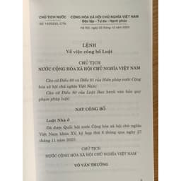 Thumbnail Sách - Luật nhà ở (số 27/2023/QH15, có hiệu lực ngày 1.1.2025) 1