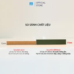 Thumbnail Kệ Gỗ Treo Tường Dài 20cm Đến 50cm Trang Trí Decor Màu Walnut 526 SIB Decor, Kèm Phụ Kiện 3