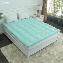 Thumbnail Topper Edena phiên bản màu Xanh Ngọc, êm ái, bồng bềnh, như ngủ khách sạn 5 sao 3