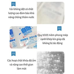 Thumbnail Combo 10 Túi gel đá khô giữ lạnh lâu dùng được nhiều lần, sử dụng làm lạnh thức ăn, túi y tế...· 4