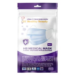 Thumbnail HB MEDICAL MASK - Túi zip - Khẩu trang y tế 4 lớp kháng khuẩn chuẩn nhóm A 2