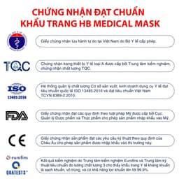 Thumbnail HB MEDICAL MASK - Túi zip - Khẩu trang y tế 4 lớp kháng khuẩn chuẩn nhóm A 3