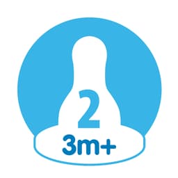 Thumbnail Hộp 2 núm ty cổ hẹp số 2- 322 2