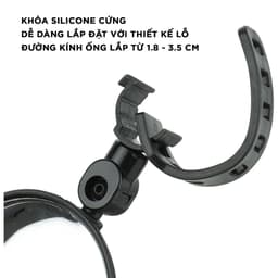 Thumbnail Gương Kính Chiếu Hậu Phẳng Tháo Rời Dành Cho Xe Đạp Đường Kính 8 Cm Cleacco Boro Sport 2