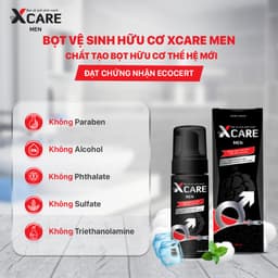 Thumbnail Bọt Vệ Sinh Nam XCARE Men Hương Thơm Nam Tính, Giúp Làm Sạch, Hỗ Trợ Giảm Nấm Ngứa 100ml 1