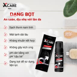 Thumbnail Bọt Vệ Sinh Nam XCARE Men Hương Thơm Nam Tính, Giúp Làm Sạch, Hỗ Trợ Giảm Nấm Ngứa 100ml 4