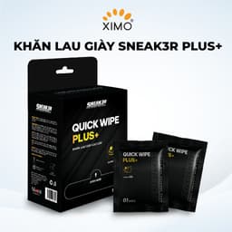 Thumbnail Khăn lau vệ sinh giày siêu sạch Quick Wipe Plus Sneak3r bản cao cấp siêu sạch, an toàn 1