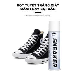 Thumbnail Chai Xịt Tạo Bọt Vệ Sinh Giày XIMO Cao Cấp 300ml làm sạch giày cao cấp giúp giày trắng sáng như mới (VSG02) 3