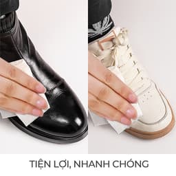 Thumbnail Khăn lau giày da đồ da cao cấp Ximo Leather Wipes 32 khăn giúp vệ sinh bề mặt đồ da 2
