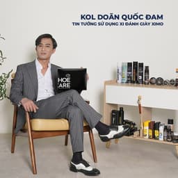 Thumbnail Xi đánh giày XIMO Shoe Polish dạng sáp giúp đánh bóng, bổ sung màu cho giày, đồ da XXI08 50ml 2