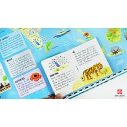 Thumbnail Sách - Atlas thế giới - Lật mở tương tác khám phá các châu lục và đại dương cho trẻ từ 6 tuổi - Đinh Tị Books 4