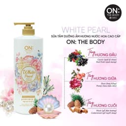 Thumbnail Sữa tắm hương nước hoa On: The Body - Classic Pink - Violet dream - White Pearl 2