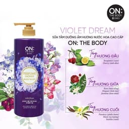 Thumbnail Sữa tắm hương nước hoa On: The Body - Classic Pink - Violet dream - White Pearl 1
