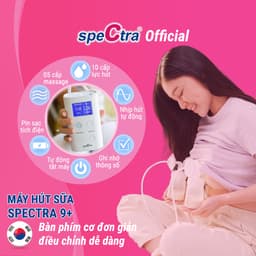 Thumbnail Máy Hút Sữa Điện Đôi Spectra 9 Plus Chính Hãng Hàn Quốc (Bảo Hành 12 tháng) 4