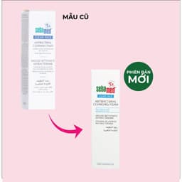 Thumbnail Sữa rửa mặt tạo bọt kháng khuẩn giảm mụn Sebamed Antibacterial Cleansing Foam pH5.5 (50ml) 3