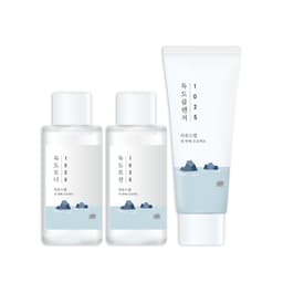 Thumbnail Bộ Chăm Sóc Da Sữa Rửa Mặt, Toner, Lotion Round lab 1025 Dokdo On The Go Kit 1