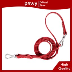 Thumbnail Dây Dắt Cho Chó Pawy - Flexiwear - Màu Đỏ - PVC Waterproof Dog Leash 1