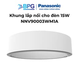 Thumbnail Khung lắp nổi dùng cho lỗ khoét 150mm - Dùng được với Đèn âm trần DN 2G 15W Panasonic NNV90003WM1A 2