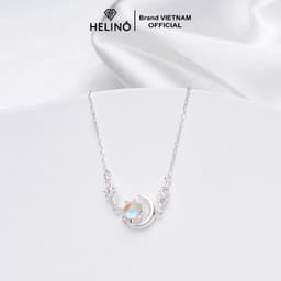 Thumbnail Lắc tay bạc nữ HELINO Nhật Nguyệt đá Moonstone đổi màu V25 4