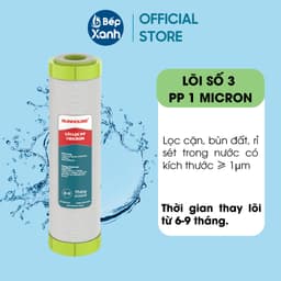 Thumbnail Combo Lõi lọc nước số 1, 2 ,3 SUNHOUSE SHRLL1 SHRLL2 SHRLL3 4
