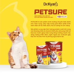 Thumbnail Dr.Kyan - Sữa bột PETSURE - Cao năng lượng cho mèo hộp 100g - DrKyan 2
