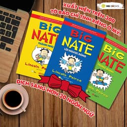 Thumbnail Combo 3 cuốn sách song ngữ thiếu nhi Big Nate - Truyện tranh hài hước vui nhộn 3