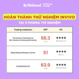 Thumbnail Kem chống nắng hóa học phổ rộng By Wishtrend UV Defense Moist Cream SPF50+PA++++ 50g 4