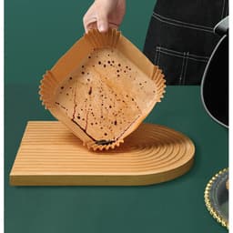 Thumbnail Bộ 50 Khay Lót Nồi Chiên Không Dầu LA FONTE, 16cm x 4,5cm, Không chất bảo quản, An toàn tiện lợi 3