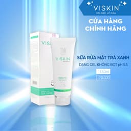 Thumbnail Sữa rửa mặt VISKIN trà xanh không bọt pH 5.5 - 100g [CHÍNH HÃNG] 1