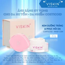 Thumbnail Kem dưỡng trắng hỗ trợ phục hồi da VISKIN - 30g [CHÍNH HÃNG] 4