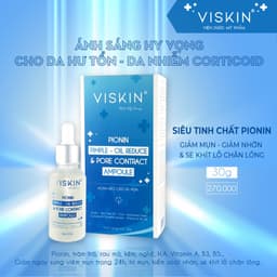 Thumbnail Combo Giảm mụn VISKIN chuẩn da liễu (bộ 4 sản phẩm) [CHÍNH HÃNG] 3