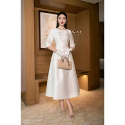 Thumbnail Đầm Nữ Dự Tiệc My WAY Dáng Xòe Bồng Sang Trọng 3MD08110 TR0 1