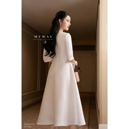 Thumbnail Đầm Nữ Dự Tiệc My WAY Dáng Xòe Bồng Sang Trọng 3MD08110 TR0 3