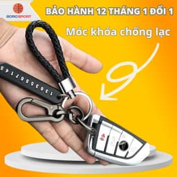 Thumbnail Móc Chìa Khóa Gắn Số Điện Thoại Cleacco – Boro Sport | Mẫu Mới 2025 | Chống Thất Lạc Thông Minh – Tiện Dụng 2