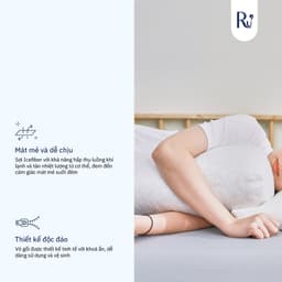 Thumbnail Vỏ Gối Ôm IceFiber™ Ru9 Mát Lạnh - Công Nghệ Sợi Lạnh Mang Lại Cảm Giác Ôm Thoải Mái, Mát Mẻ 3