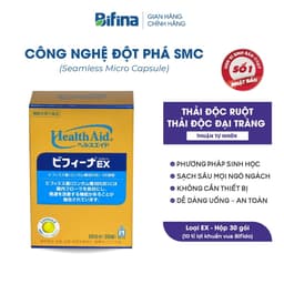Thumbnail Men vi sinh Bifina Nhật Bản - Loại EX 30 và R 20 gói - Nhuận tràng, detox thải độc ruột 1