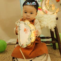 Thumbnail Đồ chơi giáo dục - Bộ trò chơi phát triển tư duy sáng tạo Rước Đèn Đón Trăng - set 2 đèn lồng gỗ cho bé 3 - 10+ tuổi 2