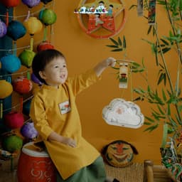 Thumbnail Đồ chơi giáo dục - Bộ trò chơi phát triển tư duy sáng tạo Rước Đèn Đón Trăng - set 2 đèn lồng gỗ cho bé 3 - 10+ tuổi 1