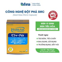 Thumbnail Men vi sinh Bifina Nhật Bản - Loại EX 30 và R 20 gói - Thoát ngay đau bụng, sôi bụng 1