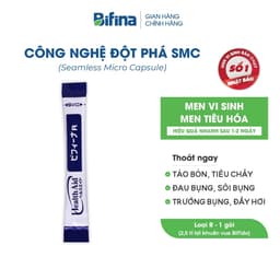 Thumbnail Men tiêu hóa Bifina Nhật Bản - Loại R, Lẻ 1 gói (không có hộp) - Chuyên biệt cho táo bón, rối loạn tiêu hóa 1
