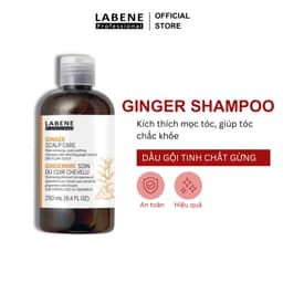 Thumbnail Dầu gội dưỡng sinh tinh chất gừng tươi Ginger Scalp Care LABENE làm sạch da đầu thư giãn chống rụng tóc & kích mọc tóc. 1