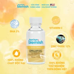 Thumbnail Chấm Thâm Mụn Vitamin C Giảm Thâm Mụn Nhanh Bye Bye Blemish Vitamin C Dark Spot Brightening Lotion 30ml 4