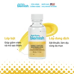 Thumbnail Chấm Thâm Mụn Vitamin C Giảm Thâm Mụn Nhanh Bye Bye Blemish Vitamin C Dark Spot Brightening Lotion 30ml 2